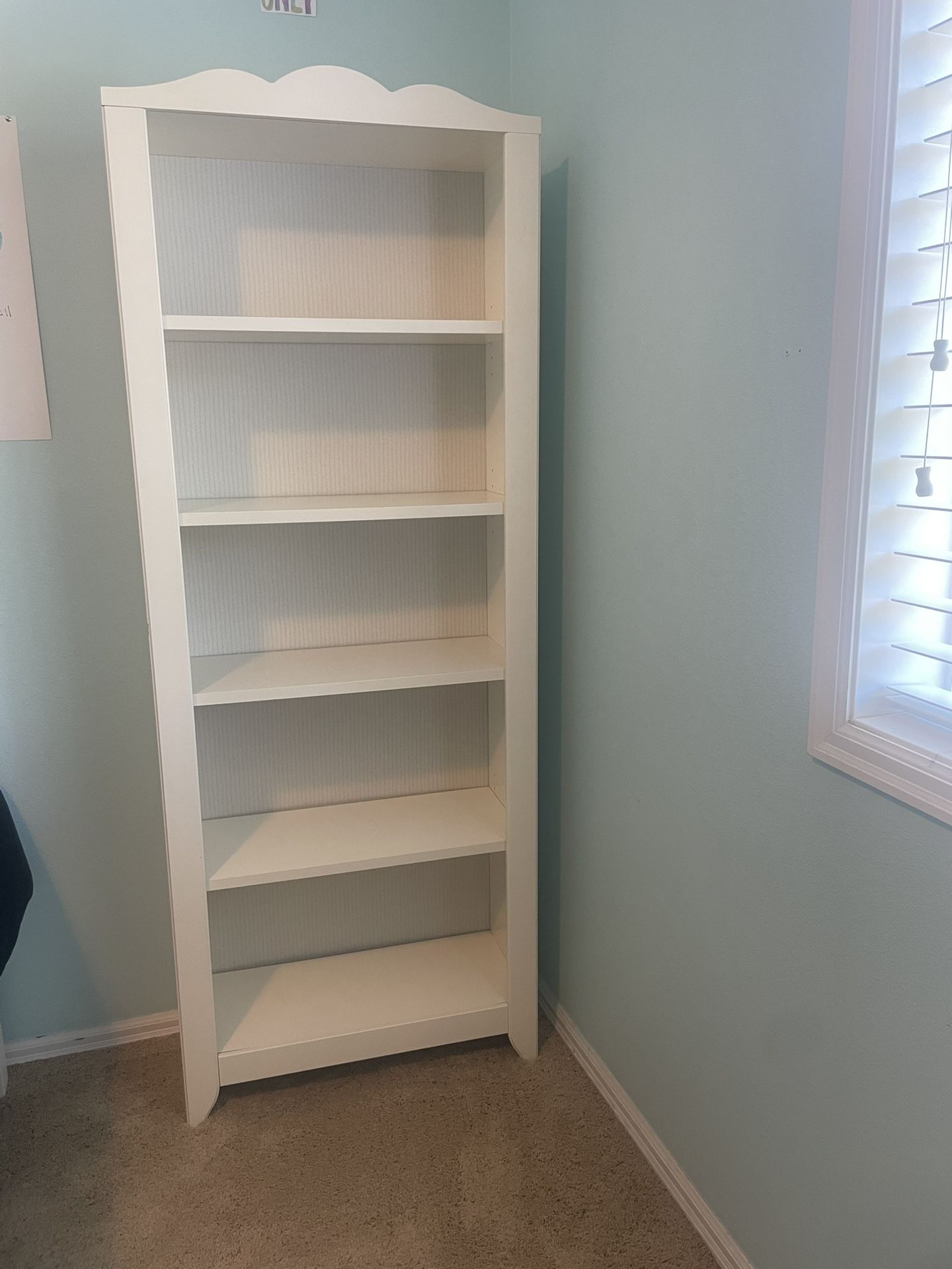 White Book Shelf