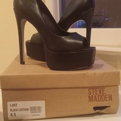 Steve Madden Leather Stilleto 