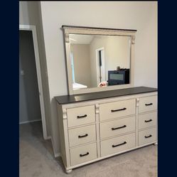 Queen Bed Frame & Dresser