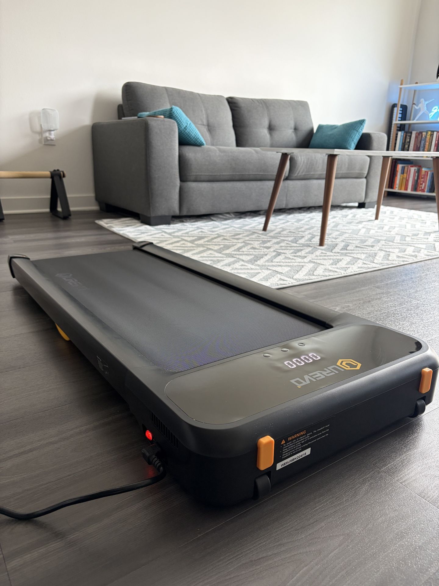 Urevo Walking Pad Under Desk Treadmill (Like New)
