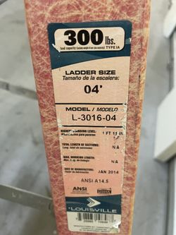 Ladder  4” 