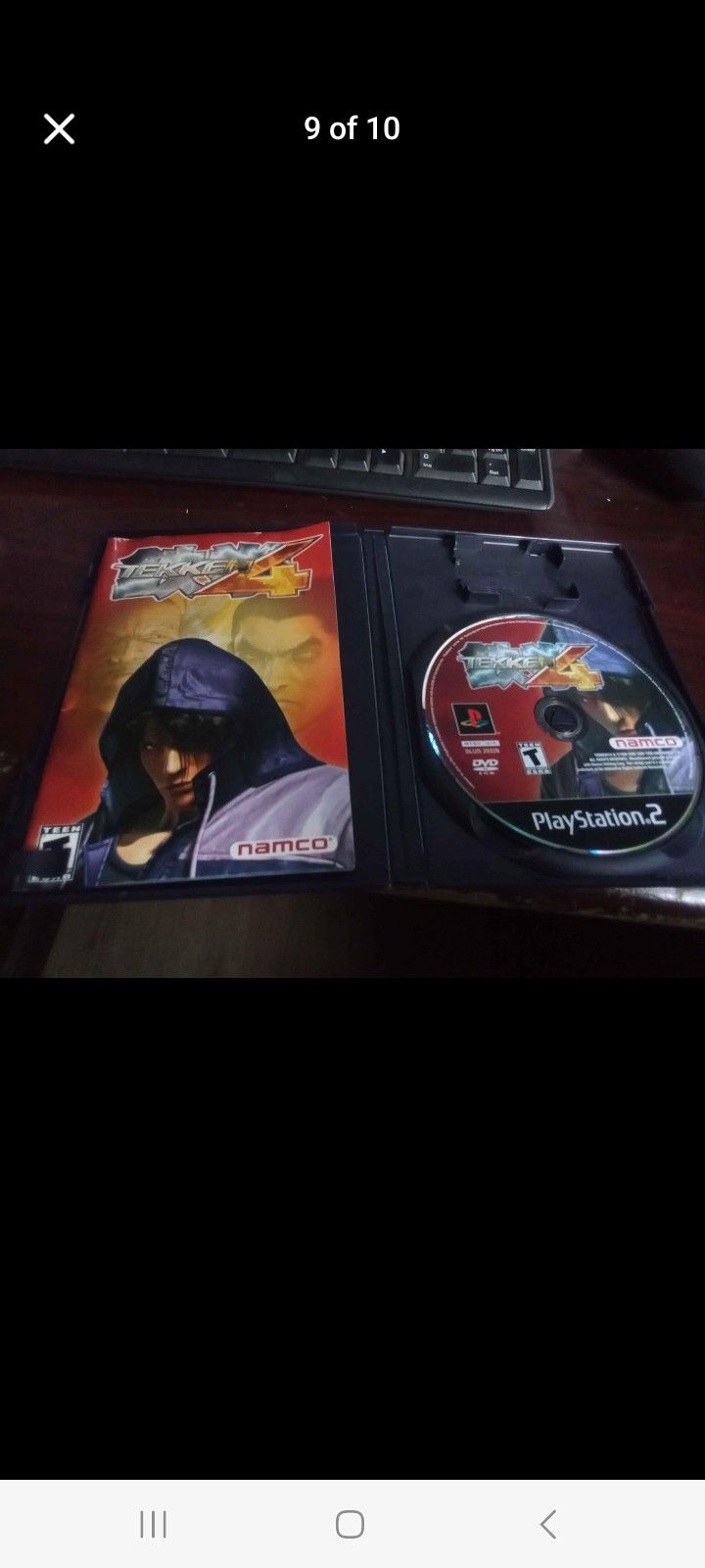 TEKKEN 4 PS2 CONSOLE BUNDLE WITH MEMORY CARD $120 FINAL PRICE SAME DAY SHIPPING 