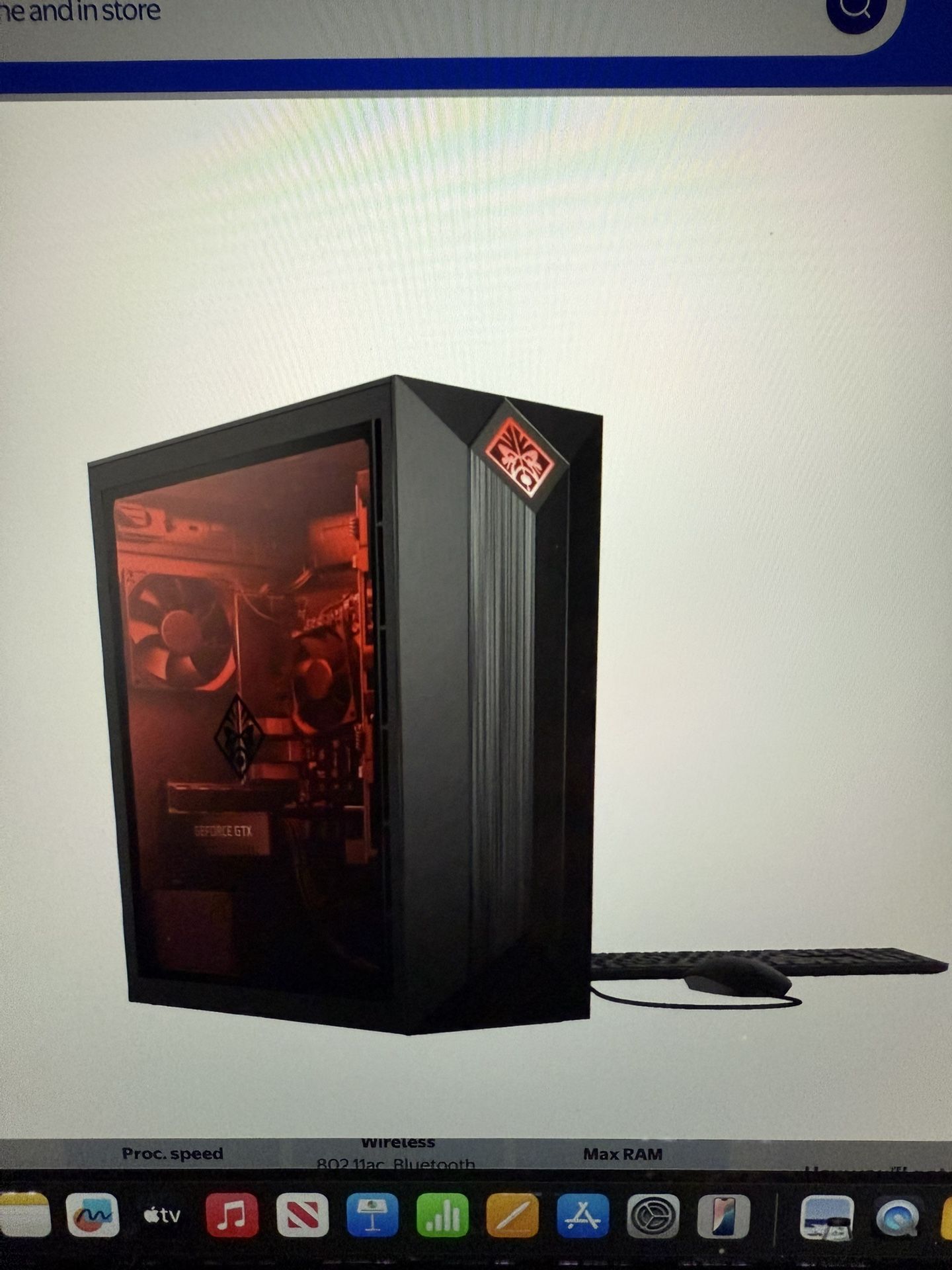 HP Omen PC w/ Accesories