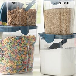 Set De 4 Recipientes Herméticos De Diferentes Tamaños     👉 princess house todo nuevo y con caja 📦