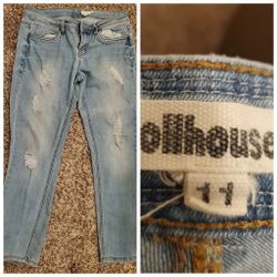 Variety Of  Girls Jeans