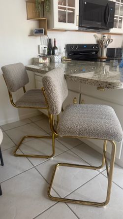 Sherpa barstools