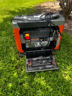 Ridgid planer eletric