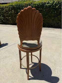 Vintage Venetian grotto barstools