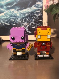 Marvel Mini Lego Figure Set - Iron Man & Thanos