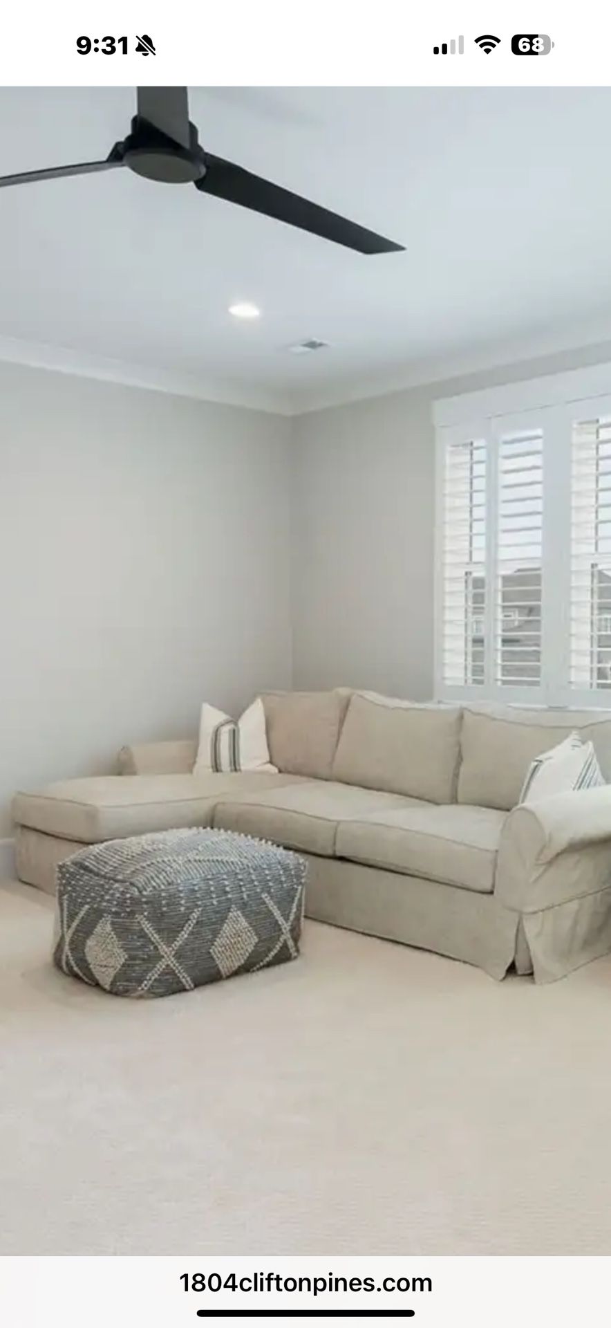 Like new Pottery Barn Couch