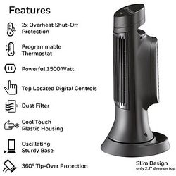 Honeywell Electric Tower Heater 1500W