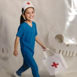 NEW Kids Size 10-12 Nurse Halloween Costume