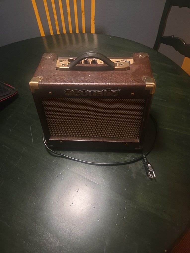 Acoustic 15w Amp With Built In Chorus