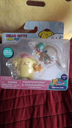 Pompompurin and cinnamonroll