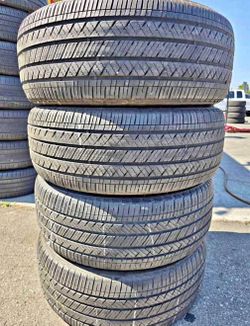 235/55R18 Bridgestone brand tires set de llantas  en perfectas condiciones  80% vide !!!! FREE INSTALLATION!!