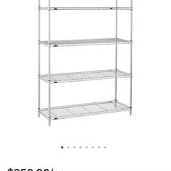 Container store Heavy Duty Shelves 18x48 X74, With Liners
