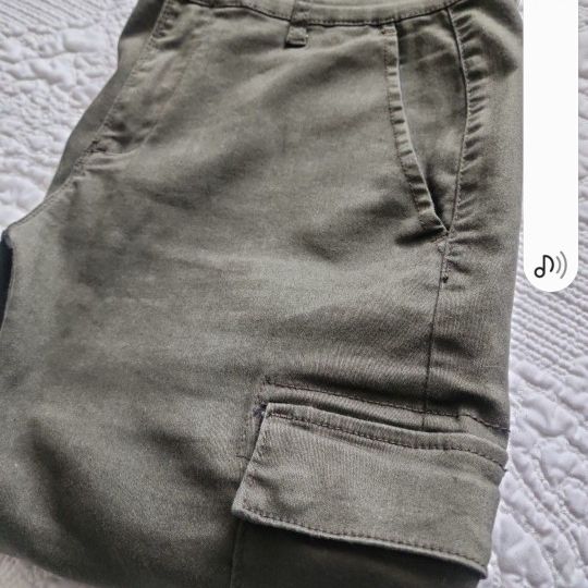 Nick Danger Stretch Denim Olive Green Pants 32/30 for Sale in