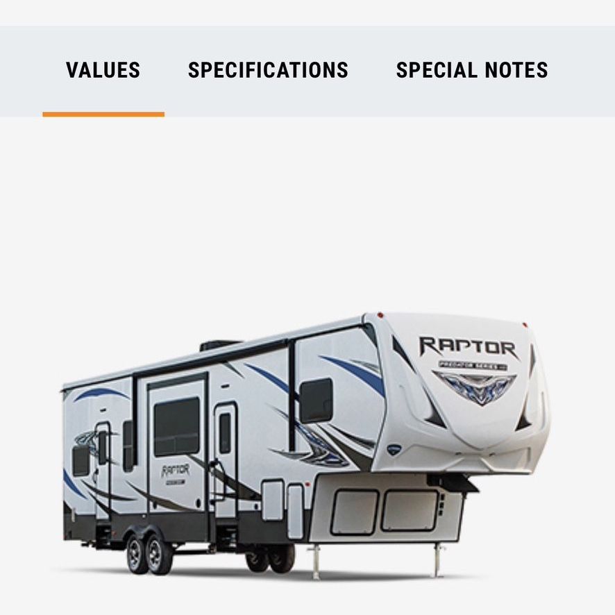 2019 Keystone Raptor Raptor Predator Toy Hauler Series M-3513 P