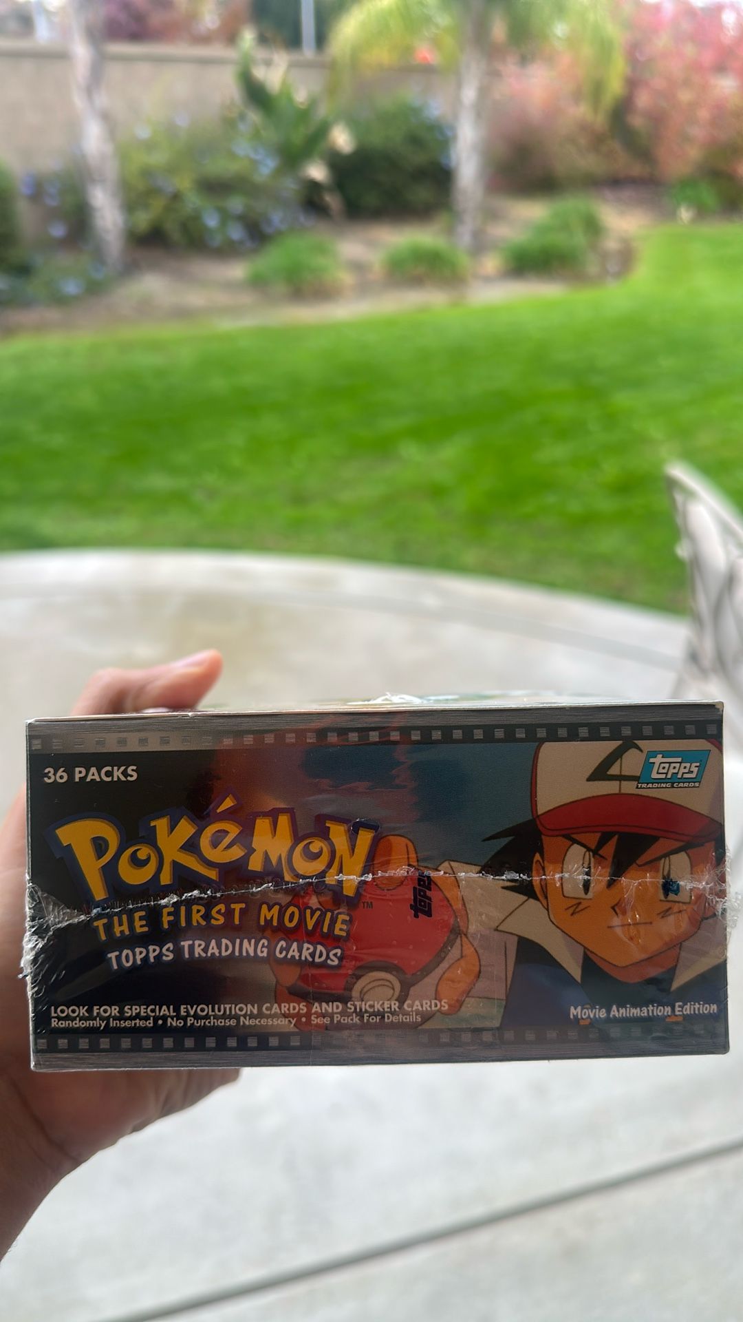 Pokemon 1999 The First Movie Topps.