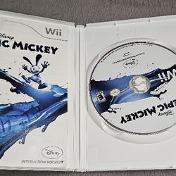 Nintendo Wii Epic Mickey Game (Tested)