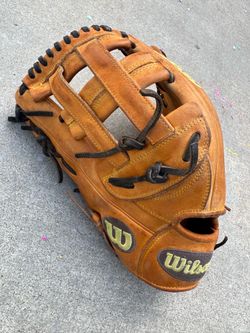 Wilson A2000 Lefty baseball glove size 12.75” in condition have more equipment available