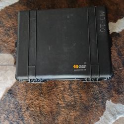 Pelican Case With T Shirt Cannon