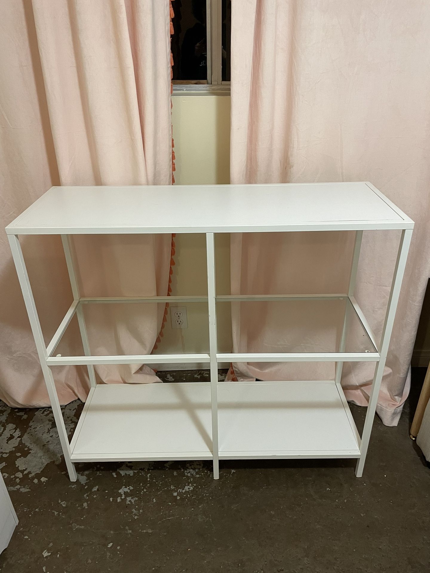 Shelf tv stand accent table end table sofa table