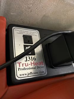 Salon chair, hair dryer, wash sink, make offer