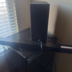 LG SK4D 2.1 Channel 300W Sound Bar with Wireless Subwoofer 