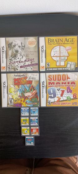 Huge Nintendo ds lot
