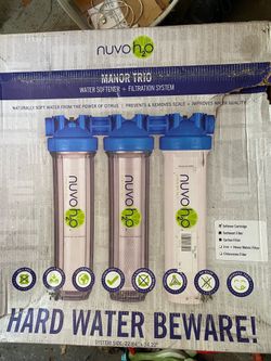 WHOLE HOUSE WATER FILTER - Manor Trio - New