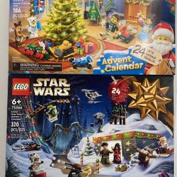 Lego City And Star Wars Advent Calendars