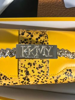 KHKMY  Yellow Spotted Chain Shoulder Bag (Made in Italy 🇮🇹)