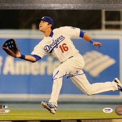 Los Angeles Dodgers Andre Ethier Signed MLB Photo