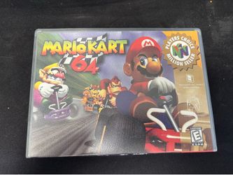 Mario Kart 64 (Nintendo 64) Complete with Manual - Tested & Working