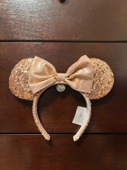 rose gold disneyland ears