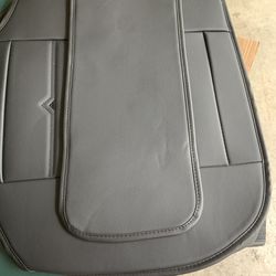 Black Leatherette Car Seat Covers 