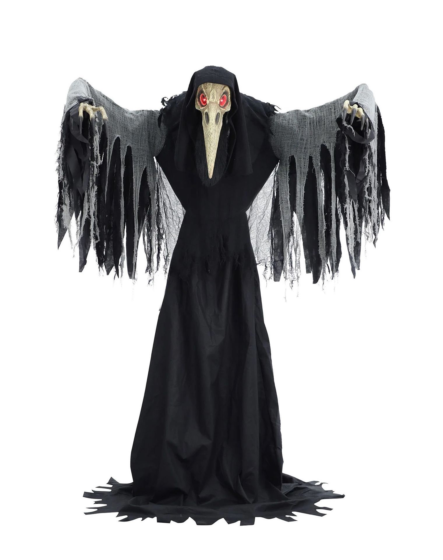 6’ Lord Raven Spirit Halloween Decoration Animatronic Prop 2022