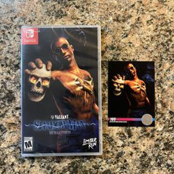 Shadow Man Remastered - Nintendo Switch; Brand New & Sealed! Limited Run #105