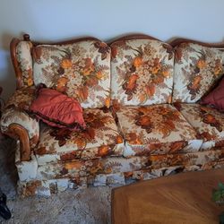 Vintage Couch And Chair