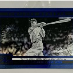 2025 Joe DiMaggio Panini Three & Two Card  /49 Timeless Moments