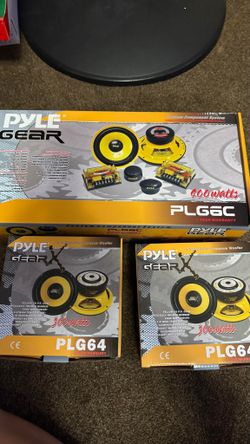 Pyle Gear Speaker Size 6.5 $100
