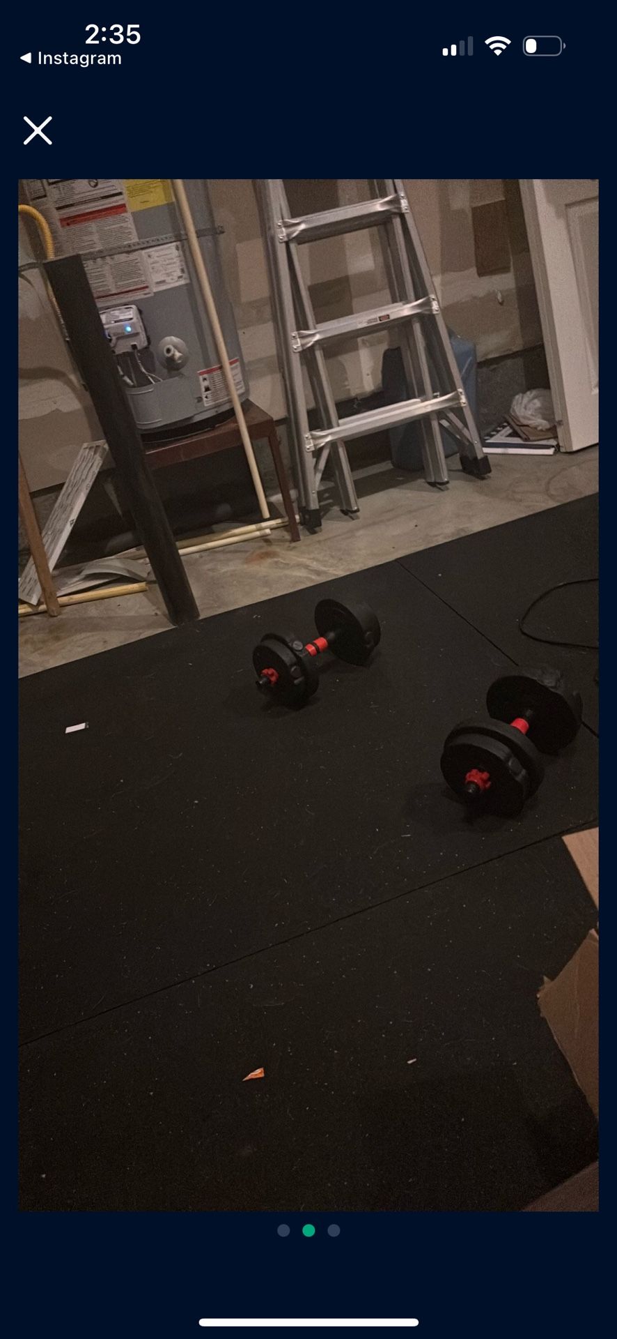 WORKOUT EQUIPMENT SET