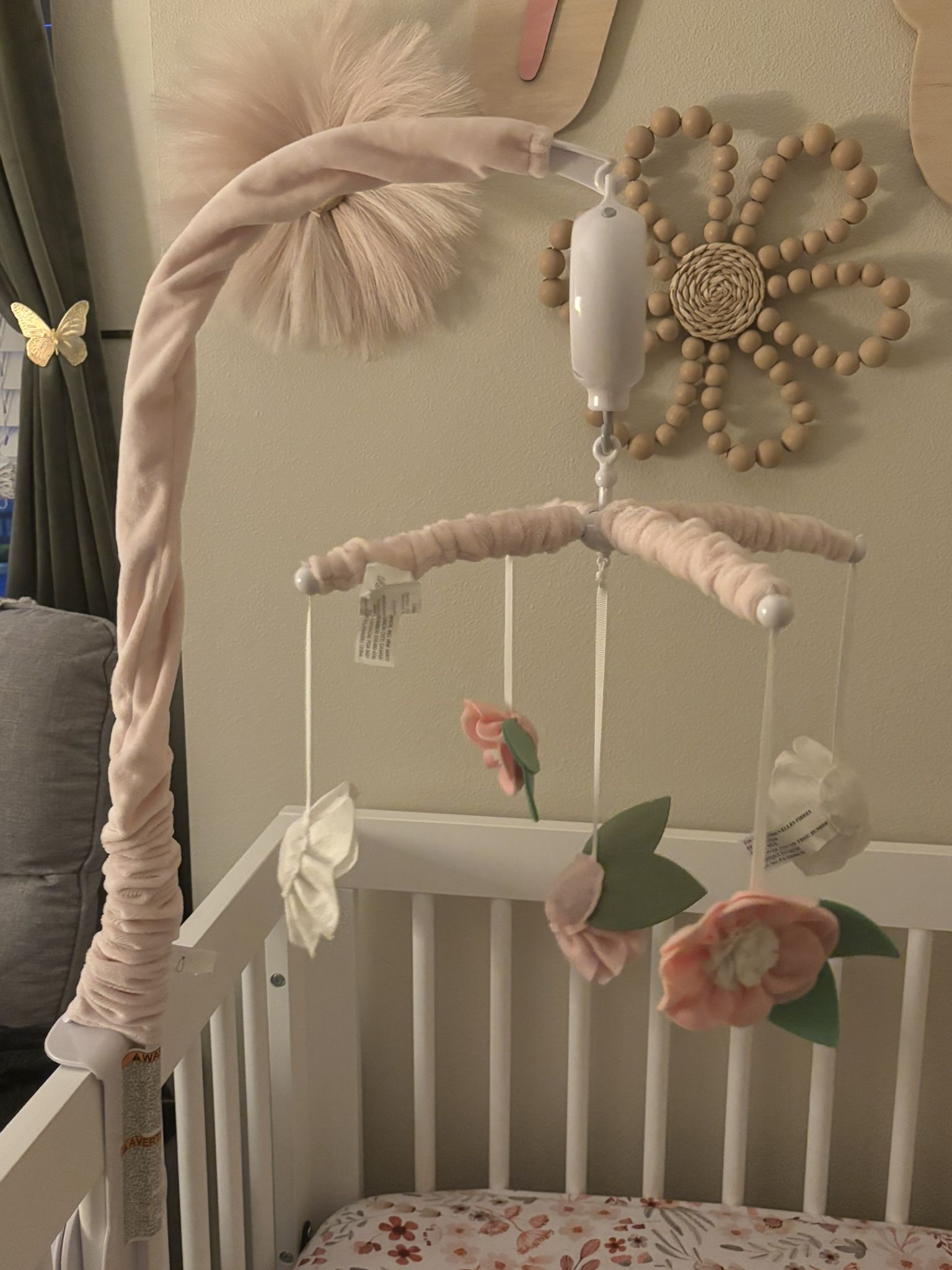 Flower Crib Mobile