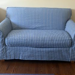 Crate & Barrel Twin Sleeper Pullout Chair / Sofa / Couch
