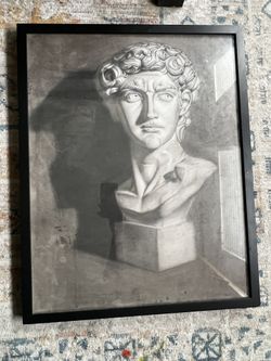 Original Artwork with Custom Frame 19x24