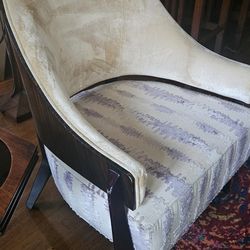 Set Of (2) 1960's Vintage Accent Chairs (Excellent Condition)