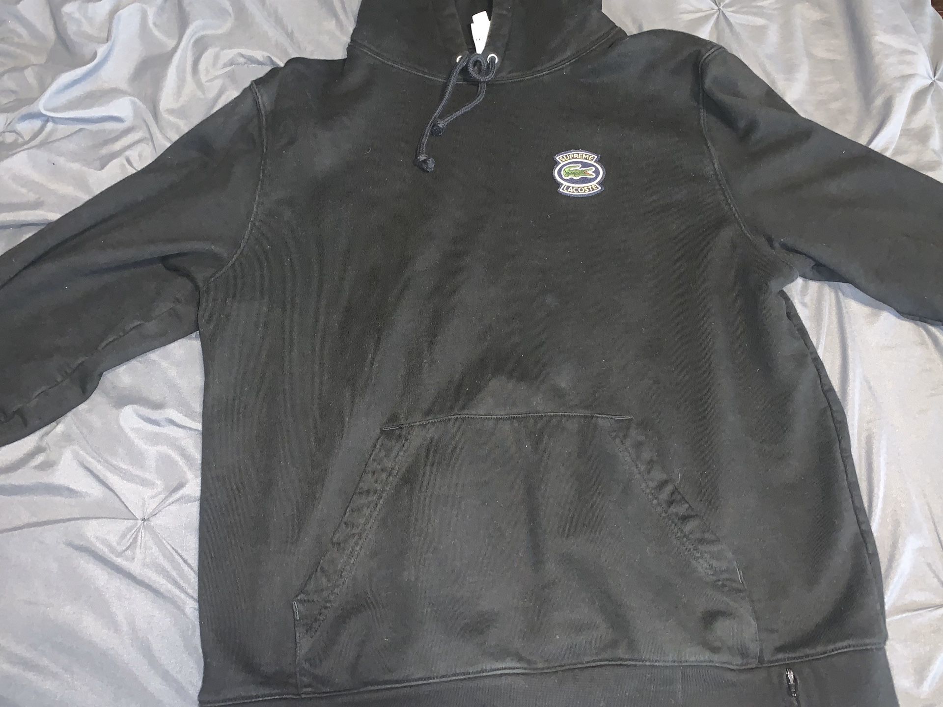Supreme Lacoste hoodie