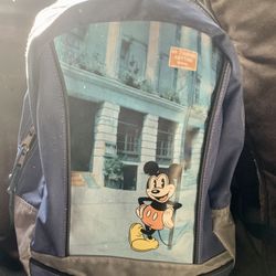 Disney Original Mickey Mouse Backpack, *Rare*