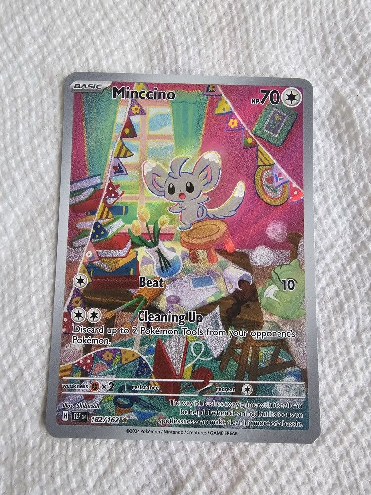 Minccino - 182/162 - Temporal Forces Mint